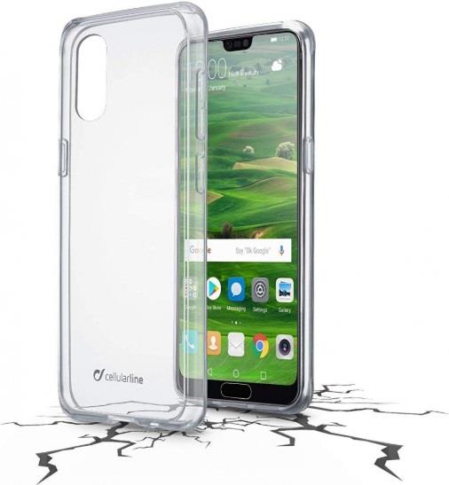 CELLULARLINE Custodia cover per Huawei P20 Cellular Line Clear Duo trasparente